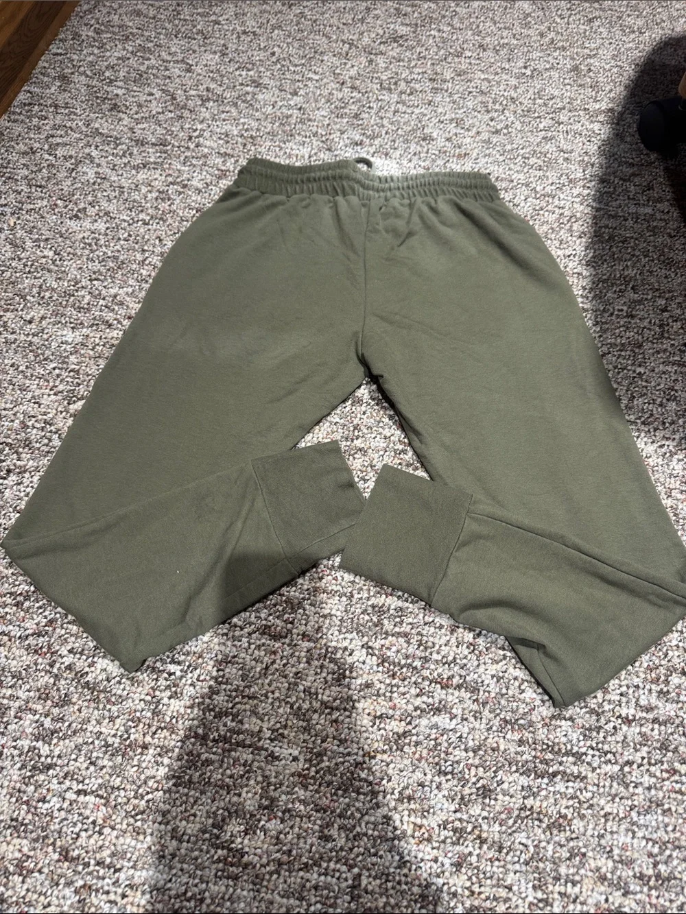 Free People Olive Green Drawstring Lounge Pants